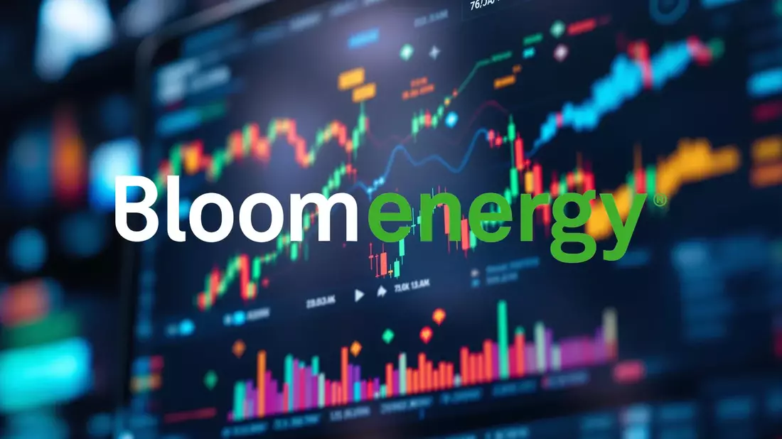Bloom Energy Shares Plunge as Analyst Downgrade Questions AI-Driven Rally Illustration mit AI erstellt übermittelt durch boerse-global.de