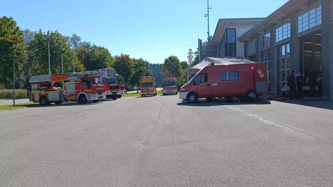 FW Konstanz: CBRN-Erkunder Seminar in Bad Dürrheim - Bild: presseportal.de