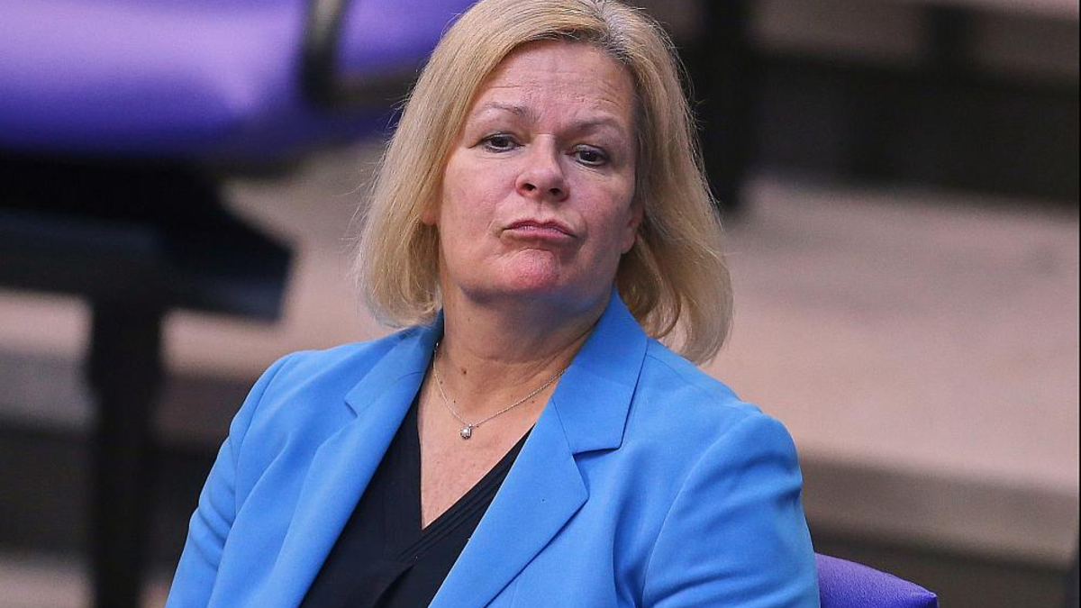 Nancy Faeser (Archiv) - Foto: über dts Nachrichtenagentur