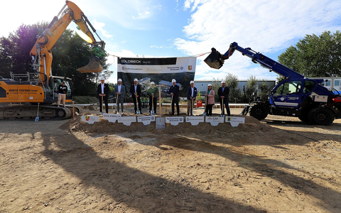 THW HH MV SH: Spatenstich für THW-Neubau in Eckernförde - Foto: presseportal.de