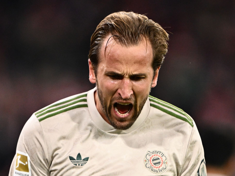 Makellos vom Punkt: Auch seinen 18. Bundesliga-Elfmeter verwandelt Harry Kane. - Foto: Harry Langer/dpa