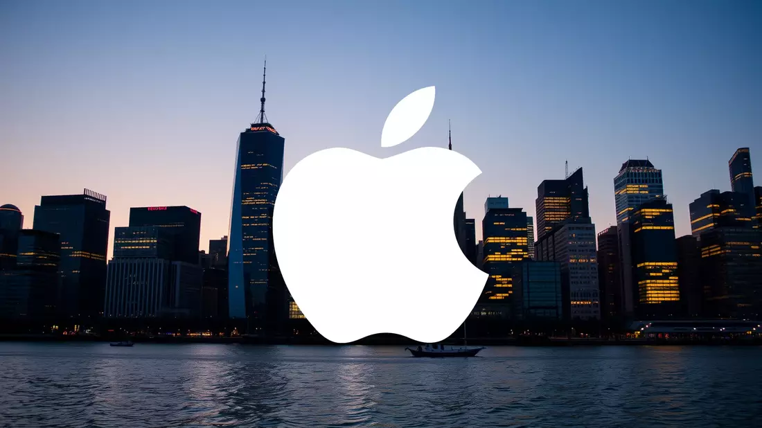 Apple: ¿Hacia un nuevo récord bursátil entre divergentes pronósticos? Illustration mit AI erstellt übermittelt durch boerse-global.de