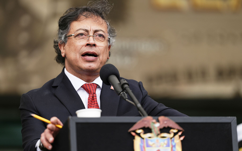 Die USA wollen das Visum des kolumbianischen Präsident Gustavo Petro widerrufen. (Archivbild) - Foto: Ivan Valencia/AP/dpa