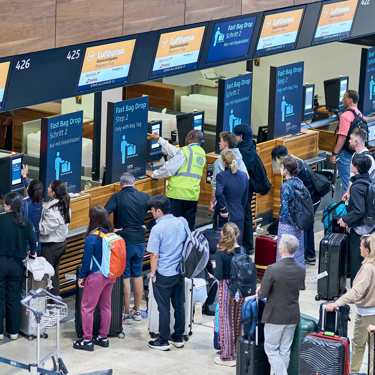 Ein Hackerangriff auf einen externen Dienstleister sorgte Anfang Oktober für tagelange Probleme beim Check-in. (Archivbild) - Foto: Michael Ukas/dpa