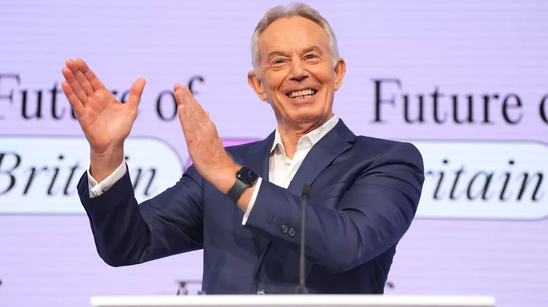 Der ehemalige britische Premierminister Tony Blair wird für eine wichtige Rolle in der Übergangszeit nach einem Kriegsende gehandelt. (Archivbild) - Bild: Yui Mok/PA Wire/dpa