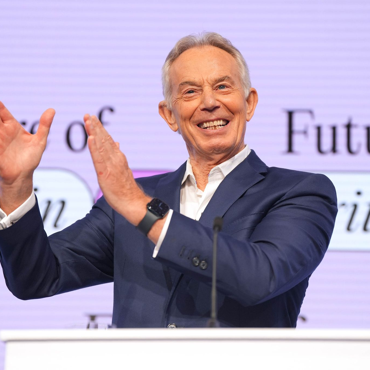 Der ehemalige britische Premierminister Tony Blair wird für eine wichtige Rolle in der Übergangszeit nach einem Kriegsende gehandelt. (Archivbild) - Foto: Yui Mok/PA Wire/dpa