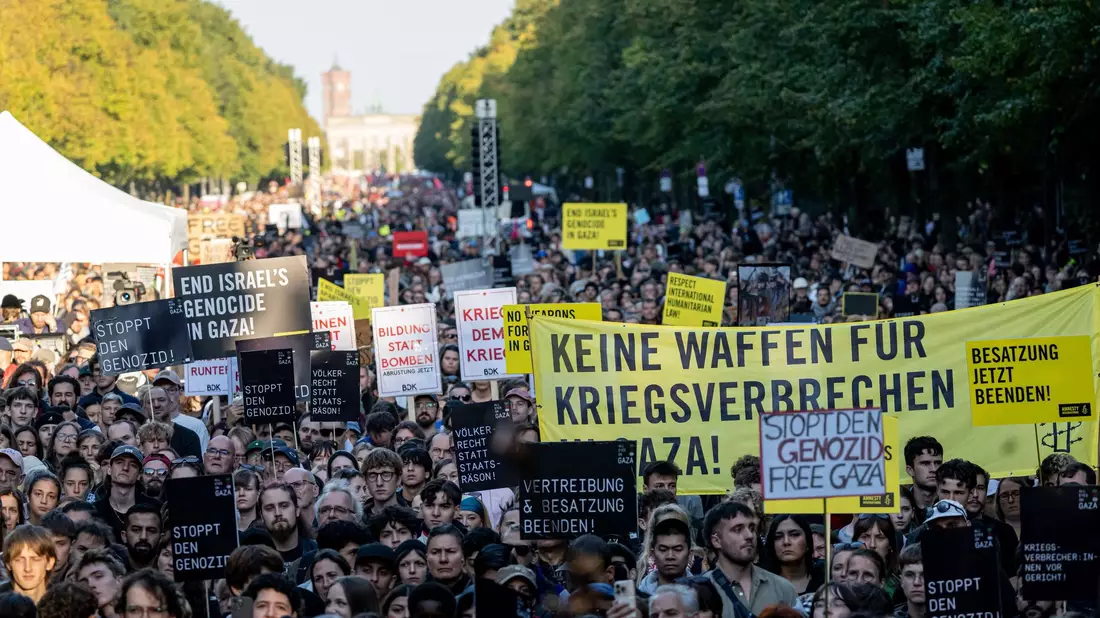 Auch der jüdische Musiker Michael Barenboim wirft der israelischen Regierung einen Genozid vor. - Bild: Fabian Sommer/dpa