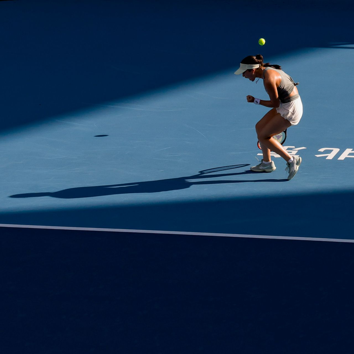 Eva Lys steht erstmals im Viertelfinale eines WTA-1000er-Turniers. - Foto: Bai Xuefei/XinHua/dpa