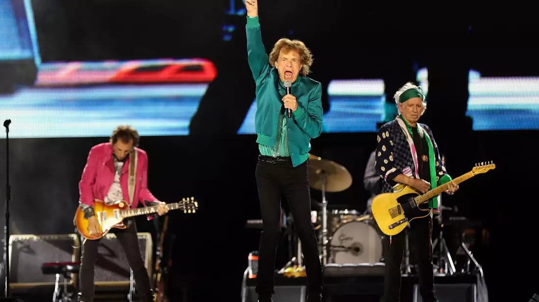 Mick Jagger und Co. ließen es nicht nur auf der Bühne krachen, sondern auch auf der Straße. (Archivbild) - Bild: Scott Strazzante/San Francisco Chronicle/AP/dpa