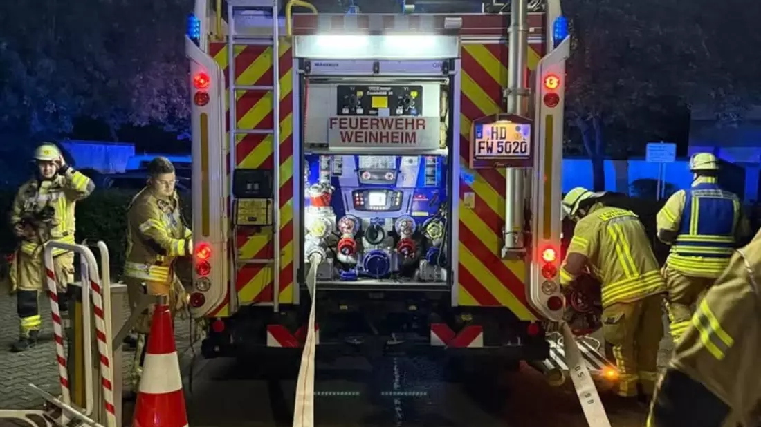 FW Weinheim: Rauchmelder sorgen für Einsätze der Weinheimer Feuerwehr - Bild: presseportal.de