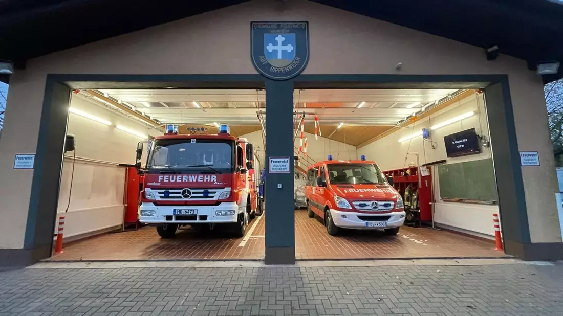 FW Weinheim: Technik, Teamgeist und Tradition Feuerwehrabteilung Rippenweier öffnet die Tore - Bild: presseportal.de