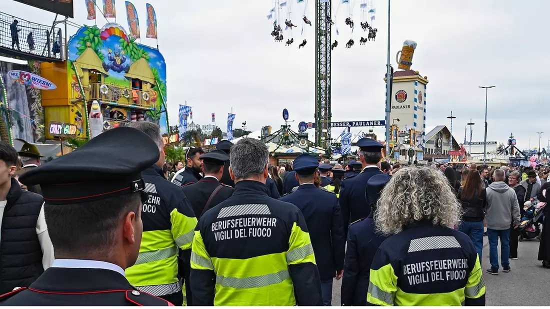 FW-M: Halbzeitbilanz Oktoberfest 2025 (Theresienwiese) - Bild: presseportal.de