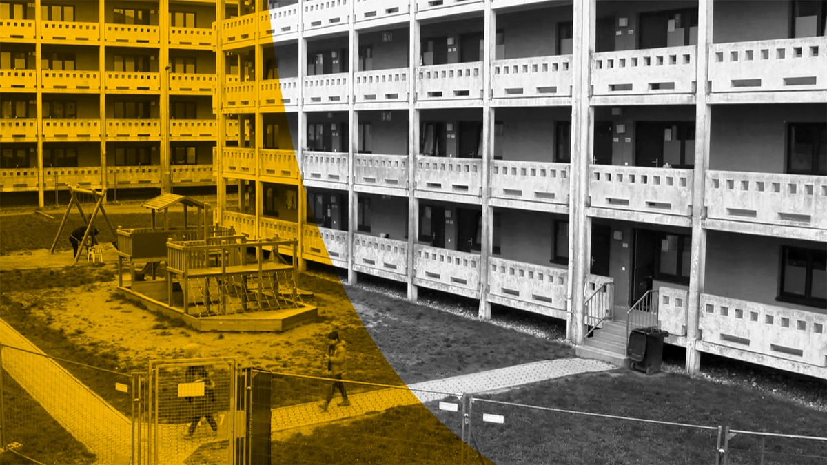 Cash Cow Flüchtlingsheim / Doku über Profite mit Geflüchteten von Till Uebelacker - Foto: presseportal.de