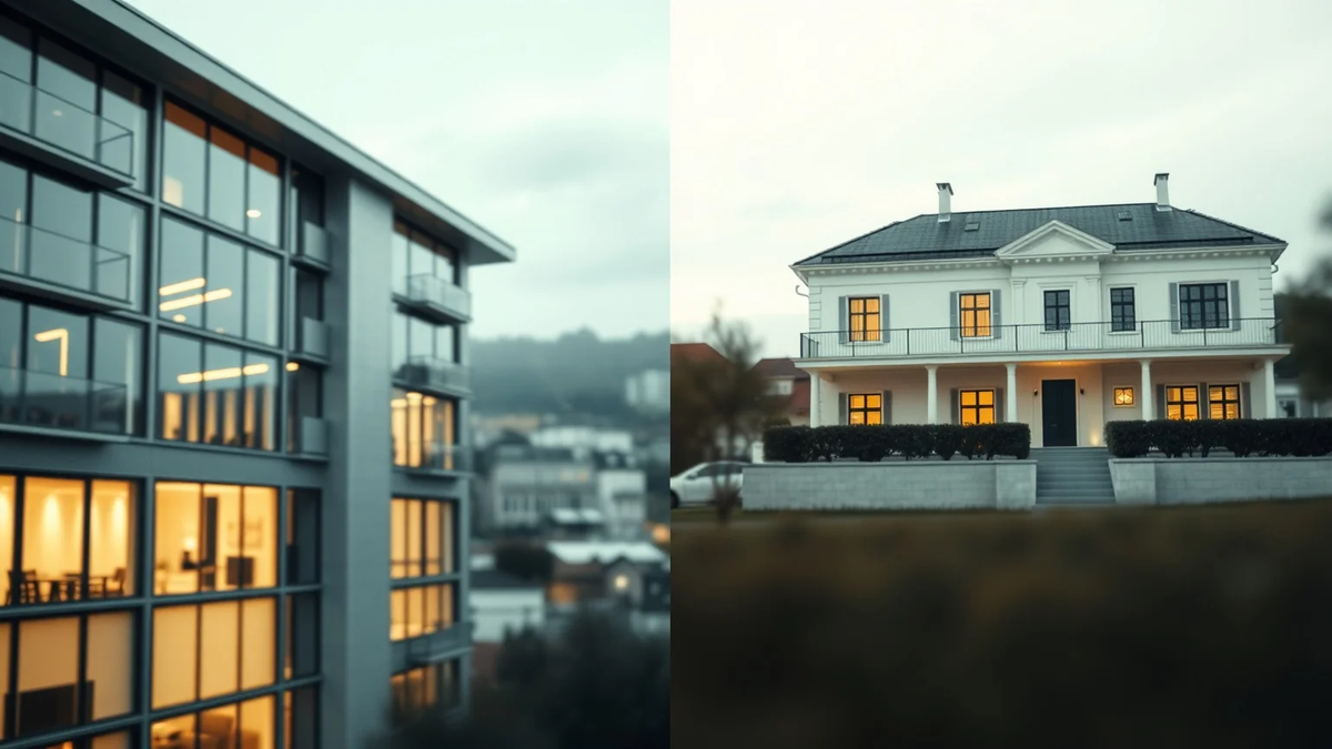 Luxusimmobilien: Villen boomen, Wohnungen stürzen ab - Foto: über boerse-global.de