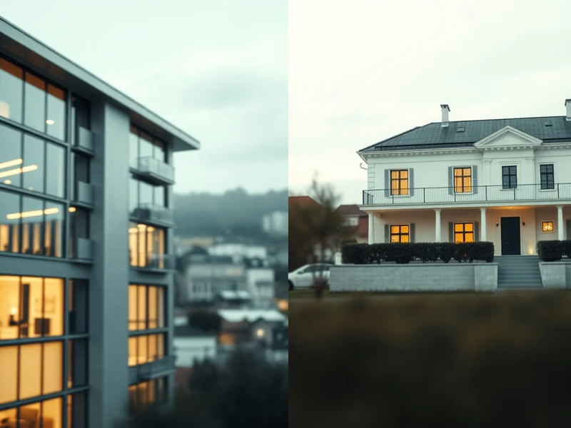 Luxusimmobilien: Villen boomen, Wohnungen stürzen ab - Foto: über boerse-global.de