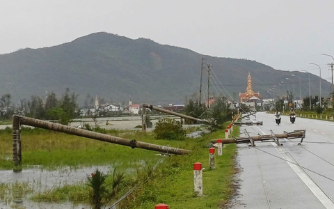 Die Verwüstungen waren teils erheblich.  - Foto: Viet Hoang/VNExpress/AP/dpa