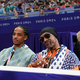 Snoop Dogg (r) sorgte für hohe TV-Quoten bei NBC. - Foto: Lindsey Wasson/AP/dpa