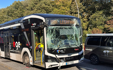 Insgesamt wurden bei dem Unfall zwölf Menschen verletzt.  - Foto: Bodo Marks/dpa