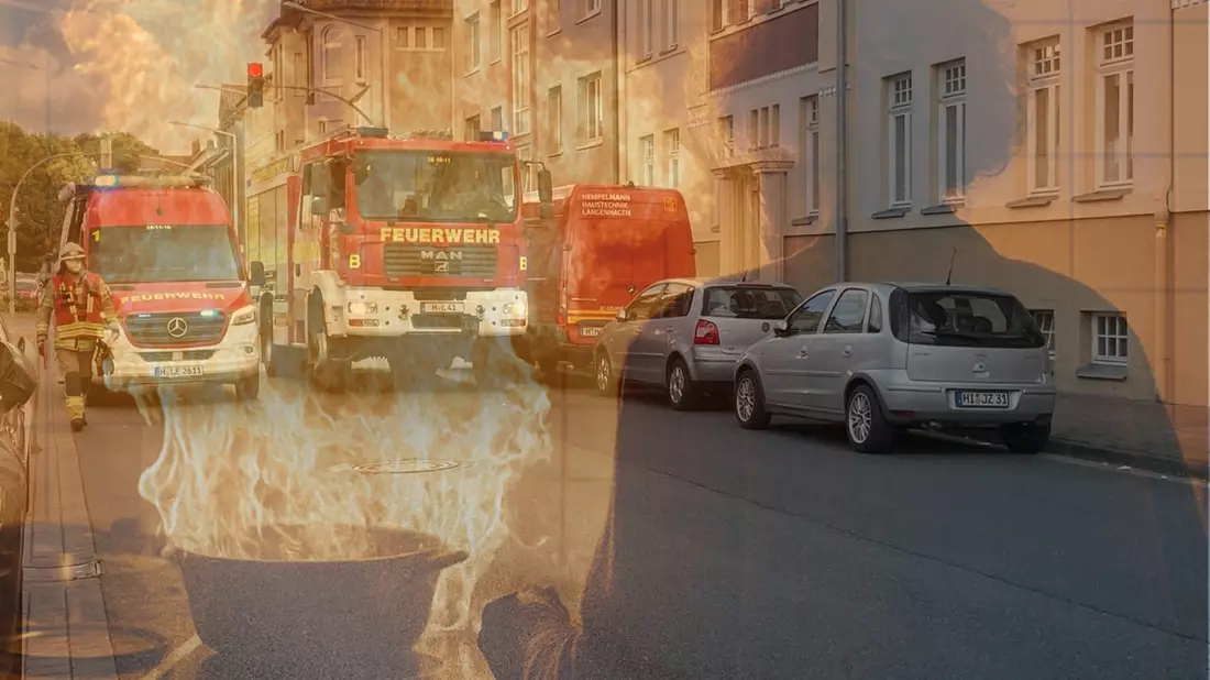 FW Lehrte: Stadtfeuerwehr Lehrte unterstützt die Aktion Stop-Herdbrand - Bild: presseportal.de