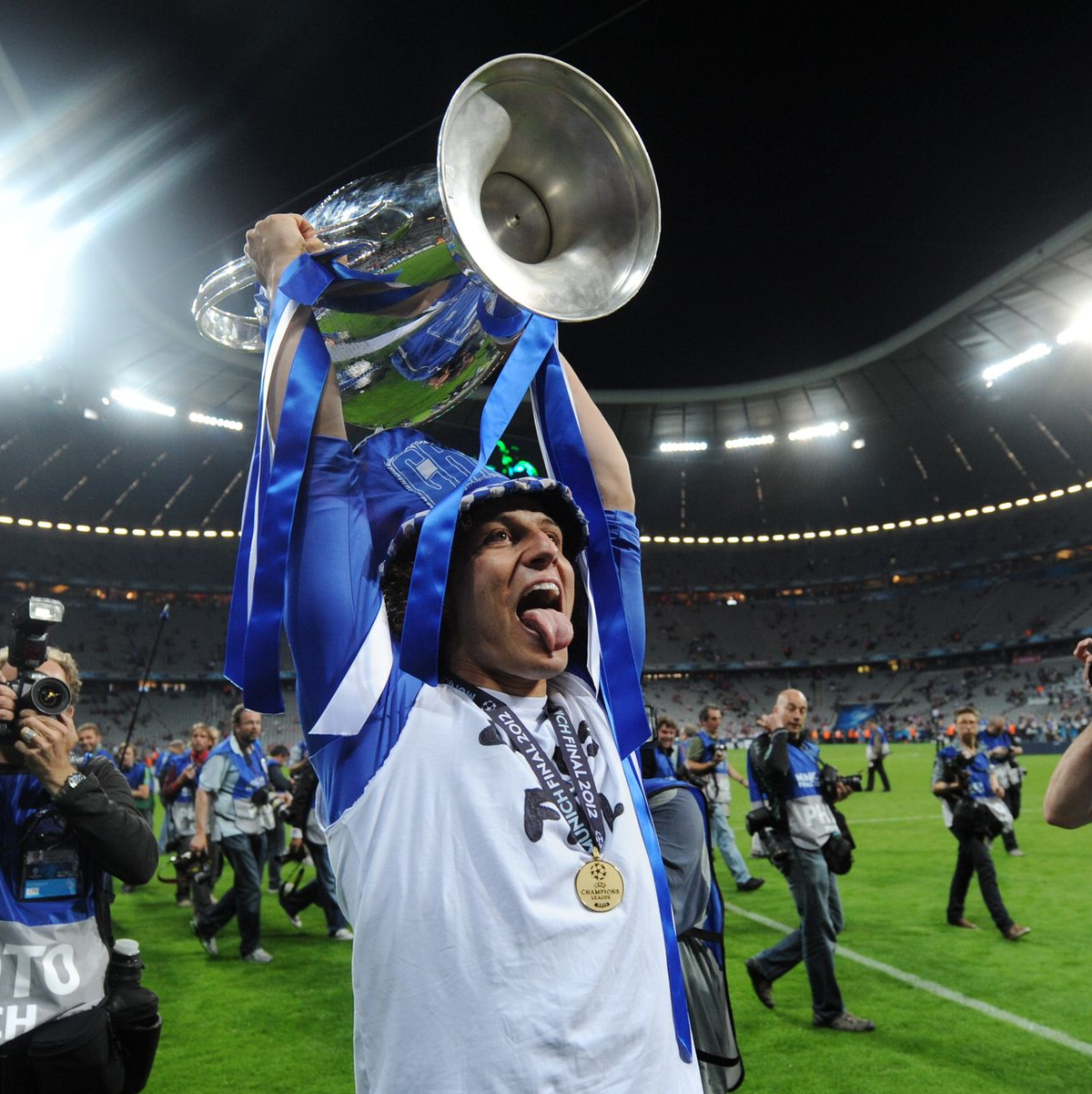 David Luiz gewann 2012 mit dem FC Chelsea gegen die Bayern in München die Champions League. (Archivbild)  - Foto: Tobias Hase/dpa