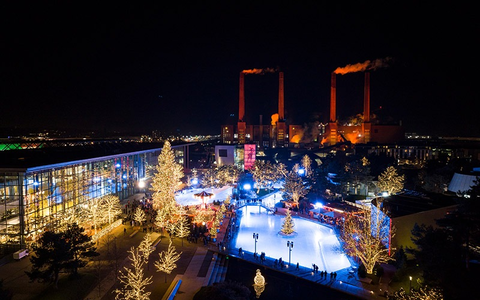 Winterzauber in der Autostadt: Spaß, Schnee und festliche Momente - Foto: presseportal.de