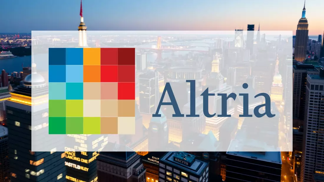 Altria Shares Approach Critical Technical Juncture Illustration mit AI erstellt übermittelt durch boerse-global.de