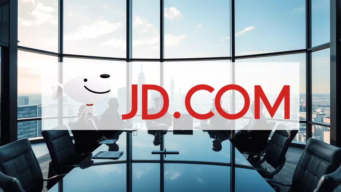 JD.com Shares Surge on Robust Performance and Strategic Moves Illustration mit AI erstellt übermittelt durch boerse-global.de