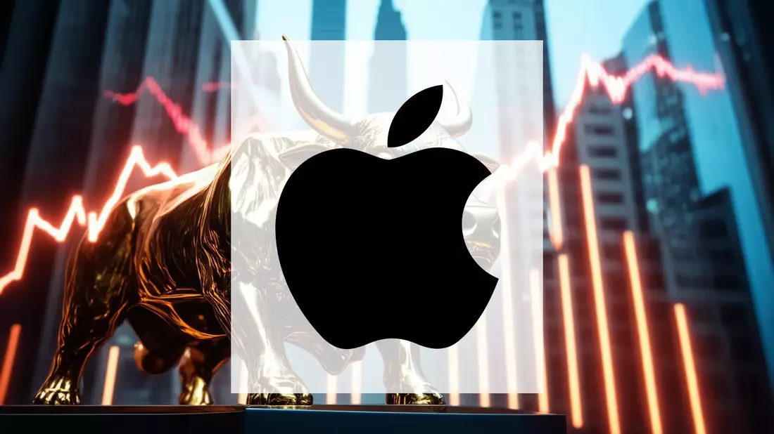 La acción de Apple se enfrenta a la incertidumbre: ¿Un punto de inflexión para el gigante tecnológico? - Bild: über boerse-global.de