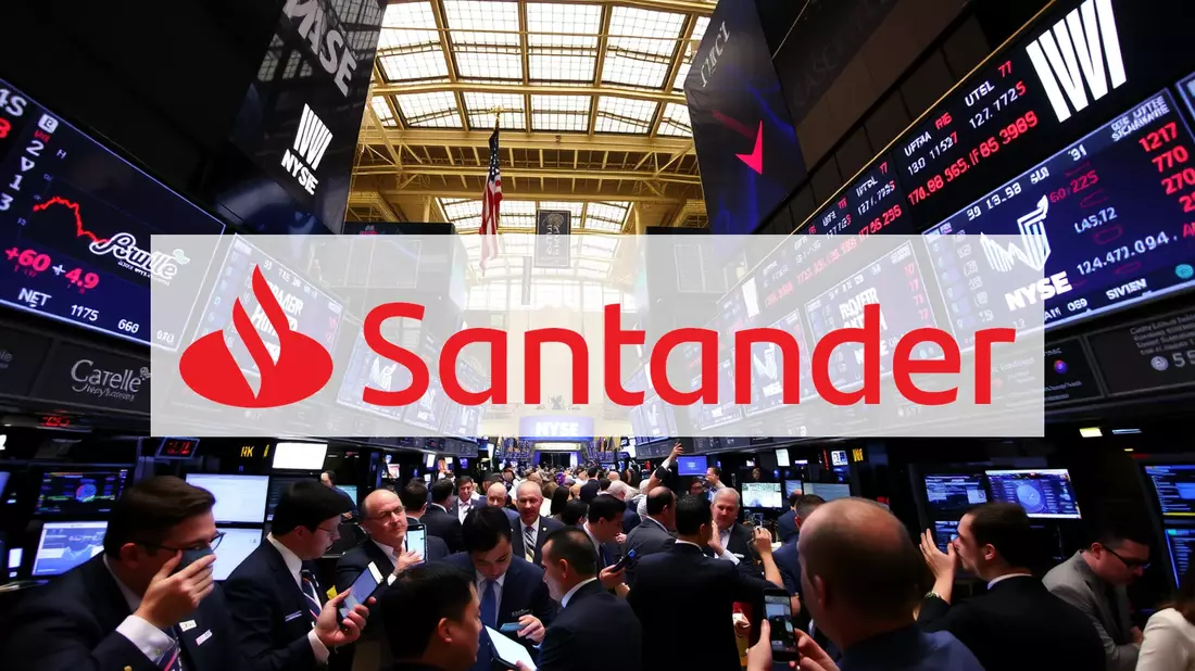 Santander alcanza máximos históricos: ¿se sostendrá el impulso? Illustration mit AI erstellt übermittelt durch boerse-global.de
