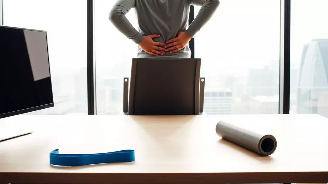 Mikro-Workouts: Die 5-Minuten-Lösung gegen Büro-Rückenschmerzen - Bild: über boerse-global.de