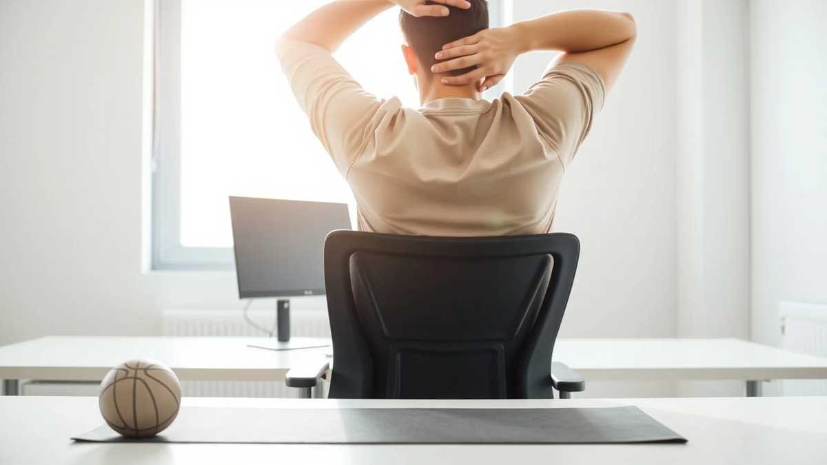 Büro-Fitness: 5-Minuten-Übungen gegen Rückenschmerzen - Foto: über boerse-global.de