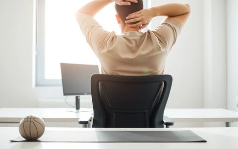 Büro-Fitness: 5-Minuten-Übungen gegen Rückenschmerzen - Foto: über boerse-global.de