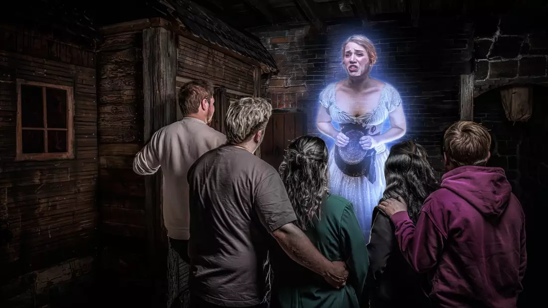 Weltpremiere zu Halloween im Berlin Dungeon: Der Fall Marie N. verleiht dem letzten Opfer des Berliner Frauenmörders Großmann per Hologramm Stimme und Gestalt - Bild: presseportal.de