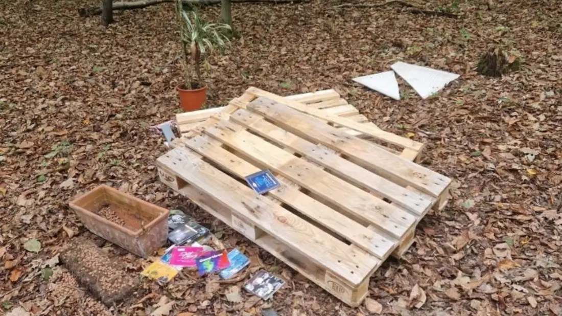 POL-OS: Bad Rothenfelde: Illegale Müllentsorgung im Waldgebiet - Polizei bittet um Hinweise (Foto) - Bild: presseportal.de