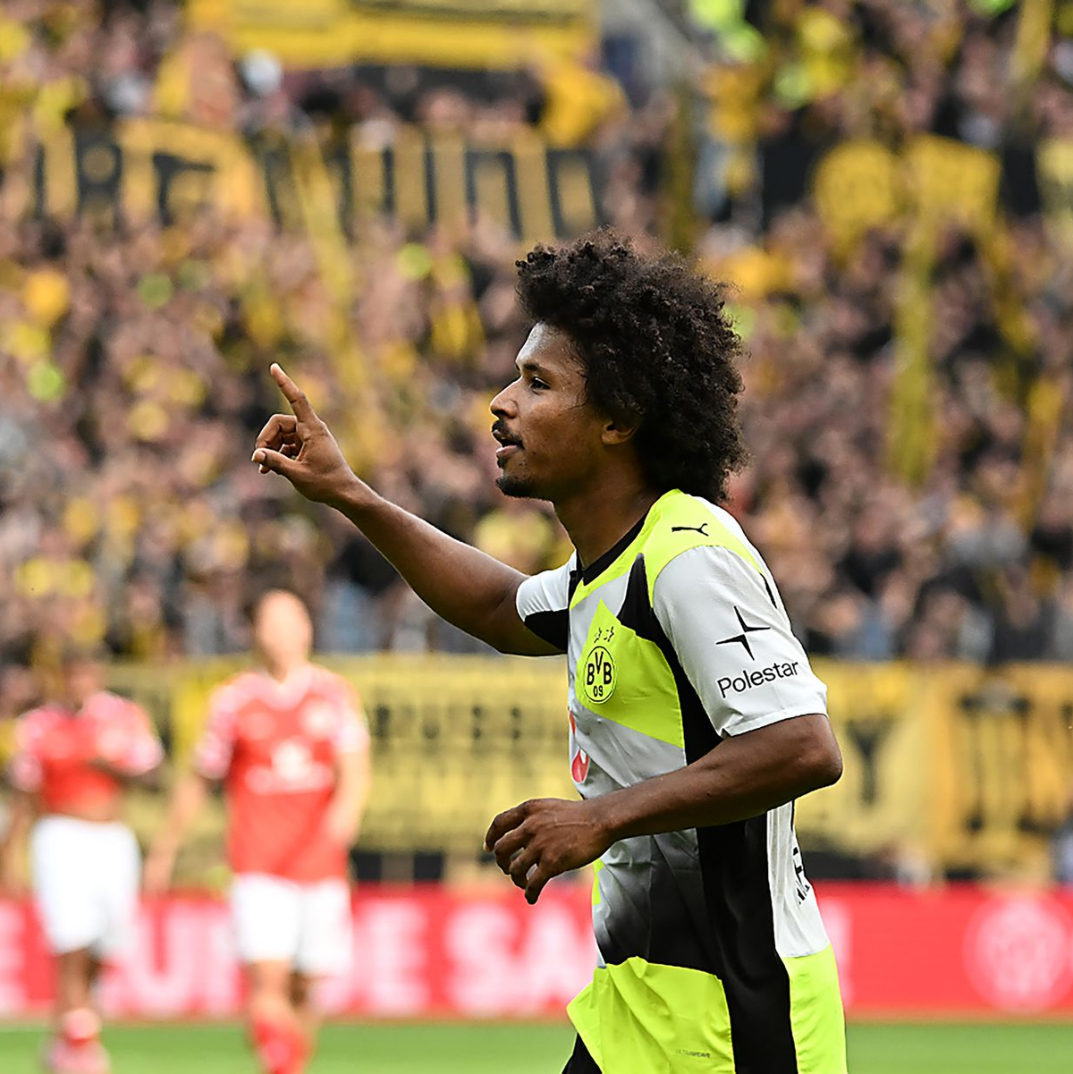 Karim Adeyemi hatte zuletzt viel Grund zur Freude. - Foto: Torsten Silz/dpa