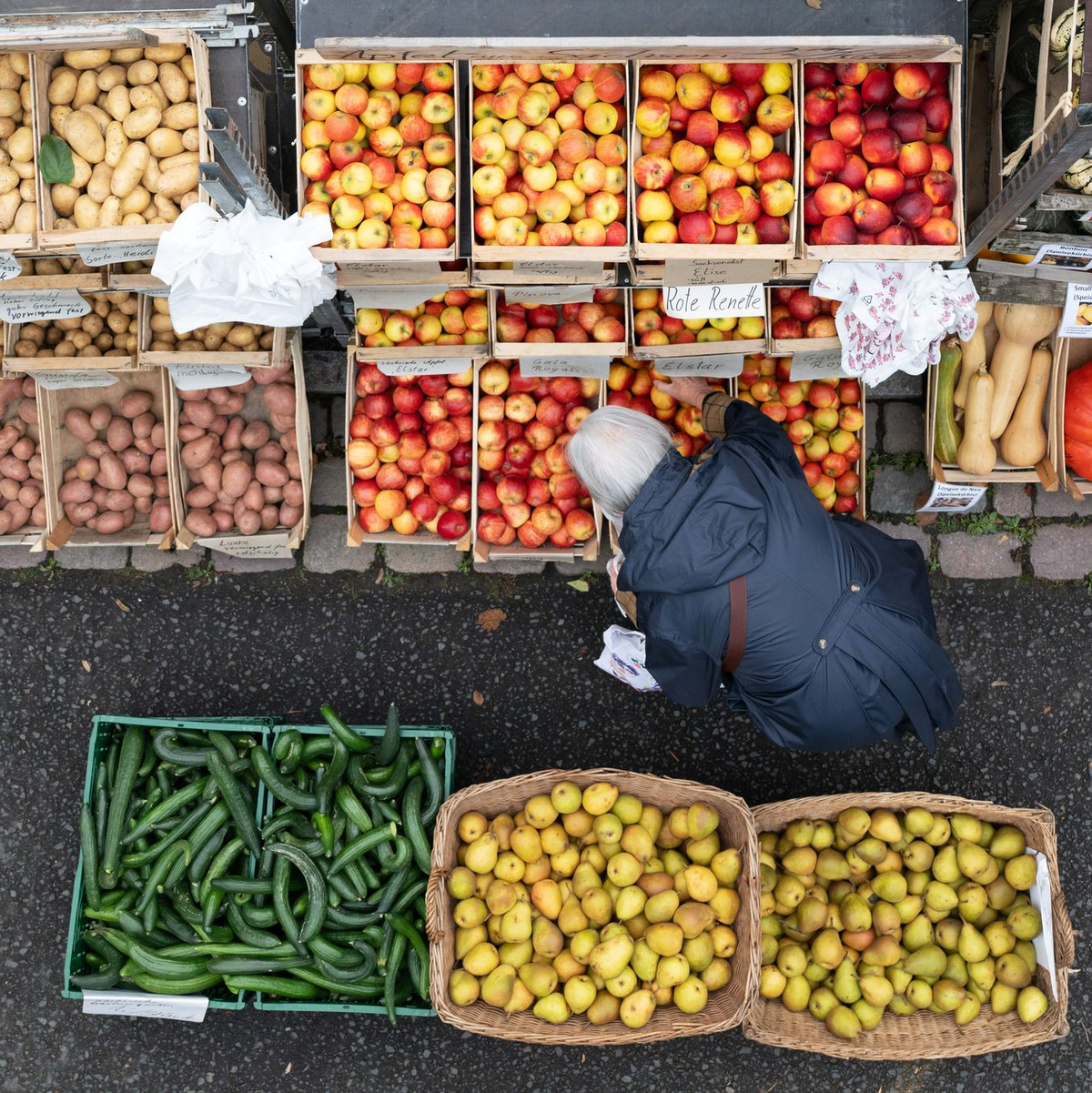 Je höher die Inflationsrate, umso weniger können sich die Menschen für einen Euro leisten. (Archivbild) - Foto: Sebastian Kahnert/dpa