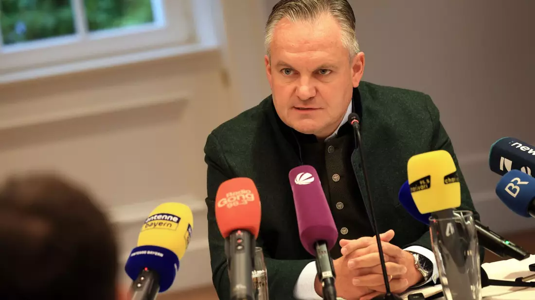 Für Scharpf war sein erstes Jahr als Wiesn-Chef eine Herausforderung.  - Bild: Karl-Josef Hildenbrand/dpa