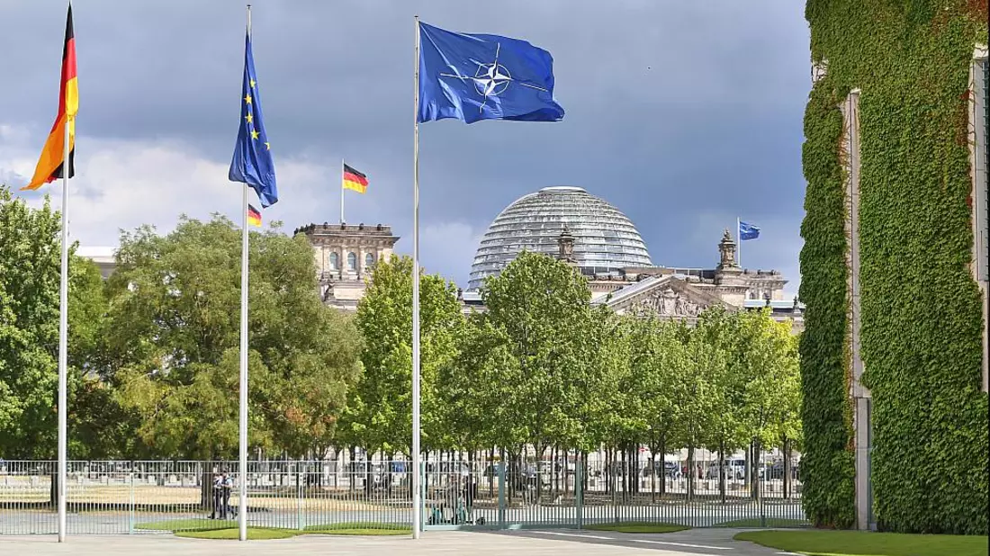 Nato-Fahne (Archiv) - Bild: über dts Nachrichtenagentur