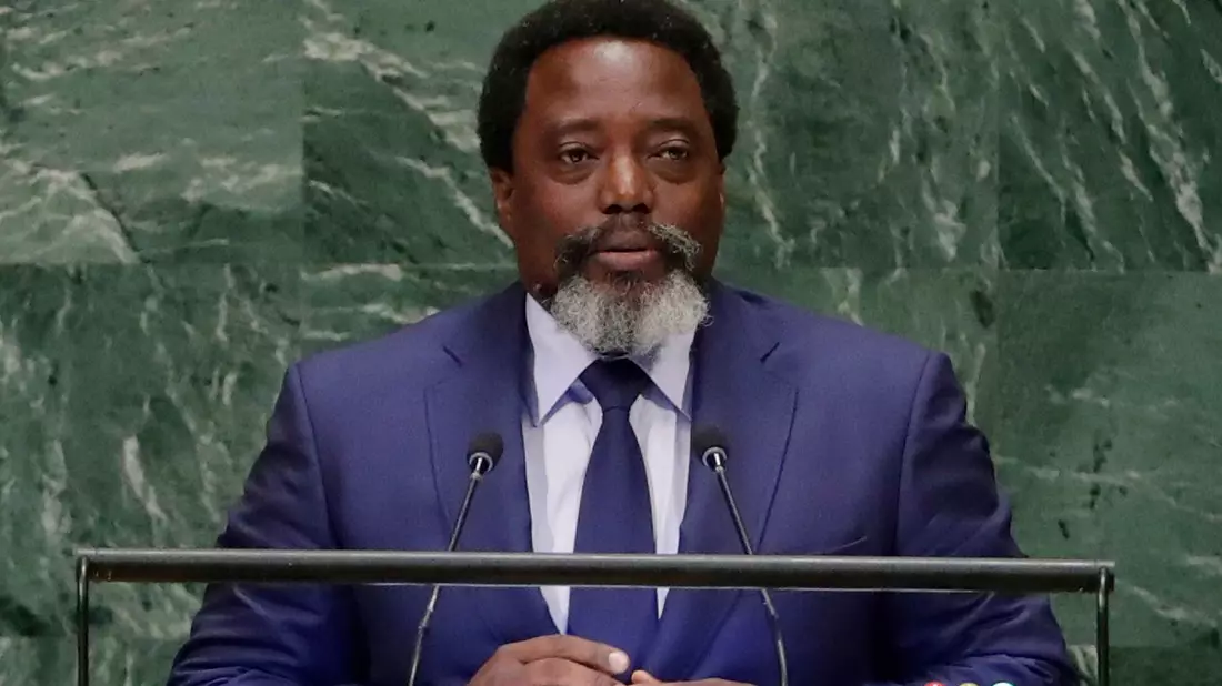 Ein Militärgericht im Kongo hat Ex-Präsidenten Joseph Kabila wegen Hochverrats und Kriegsverbrechen zum Tode verurteilt. (Archivbild) - Bild: Frank Franklin Ii/AP/dpa