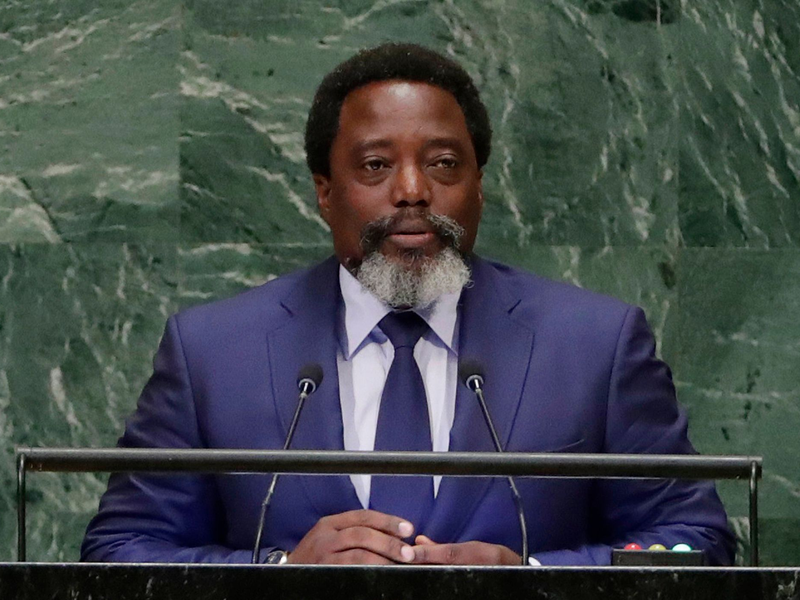 Ein Militärgericht im Kongo hat Ex-Präsidenten Joseph Kabila wegen Hochverrats und Kriegsverbrechen zum Tode verurteilt. (Archivbild) - Foto: Frank Franklin Ii/AP/dpa