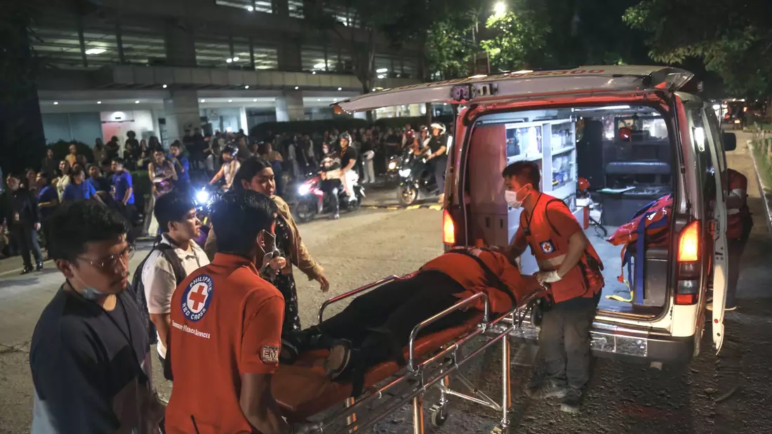 Das Beben hatte eine Stärke von 6,9. - Bild: Jacqueline Hernandez/AP/dpa