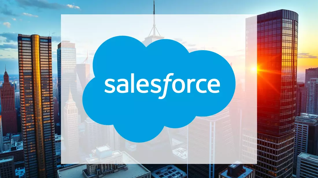 Salesforce Shares Slide Following CEO’s Stock Disposal Illustration mit AI erstellt übermittelt durch boerse-global.de