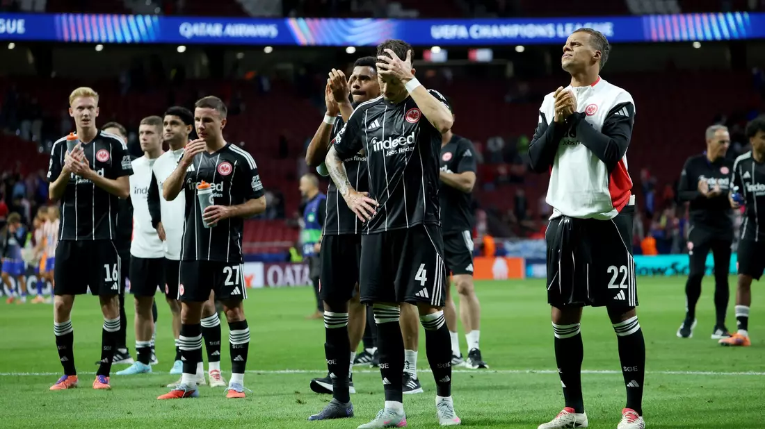Eintracht Frankfurt hat in Madrid eine Lehrstunde erhalten. - Bild: Canales Carvajal/dpa