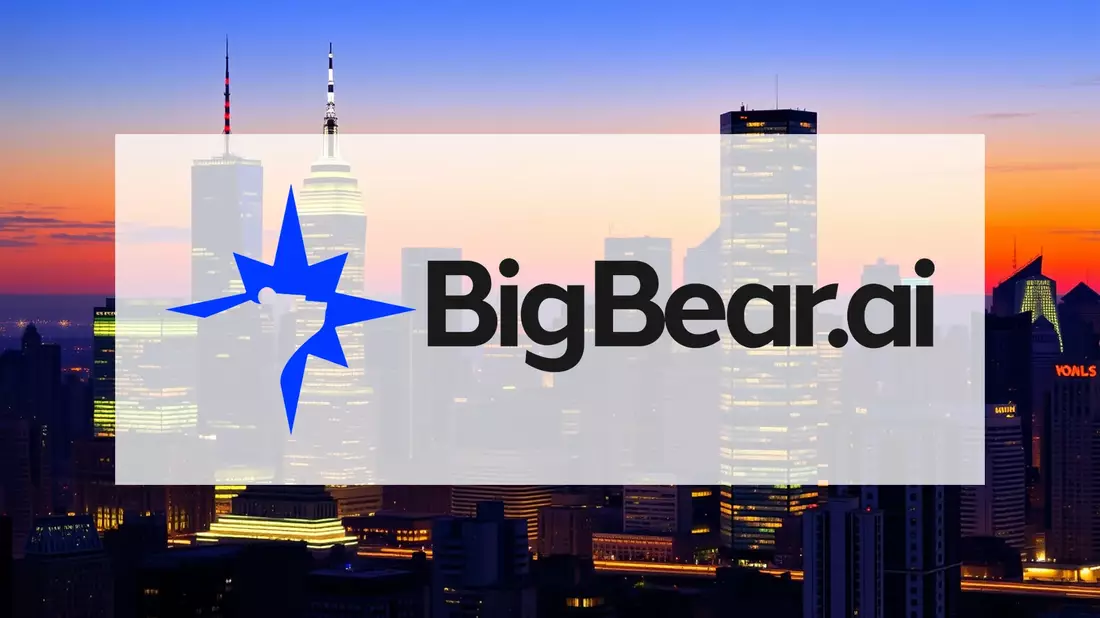 BigBear.ai Shares Plunge Following Disappointing Quarterly Results Illustration mit AI erstellt übermittelt durch boerse-global.de