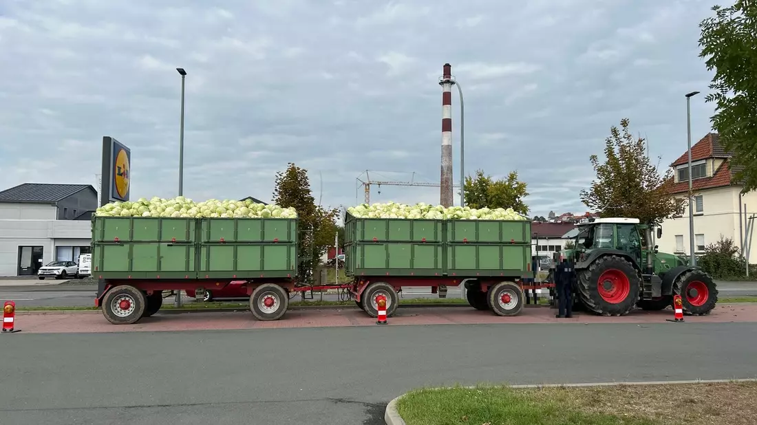 POL-HR: Kontrolle von Land- und forstwirtschaftlichem Verkehr in Fritzlar und Wabern - Polizei stellt nur geringe Mängel fest - Bild: presseportal.de
