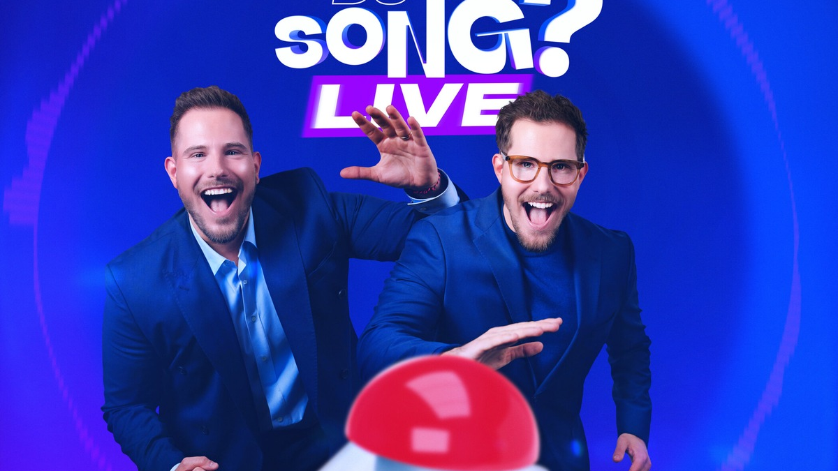 Benni Wolter Dennis Wolter Erkennst DU den Song? LIVE - Foto: Joyn/Felix Görgens, presseportal.de