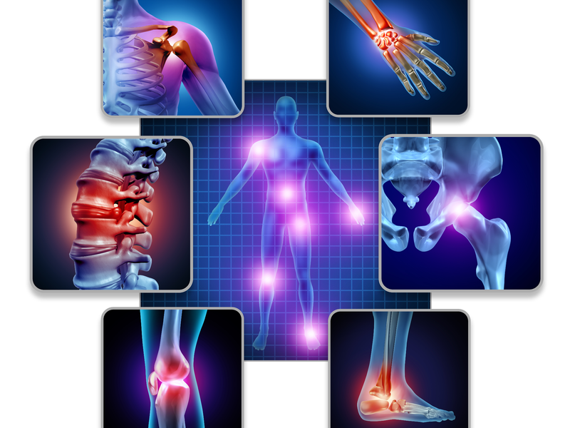 Gelenkschmerzen im menschlichen Körper - Foto: AdobeStock freshidea über pressetext.de