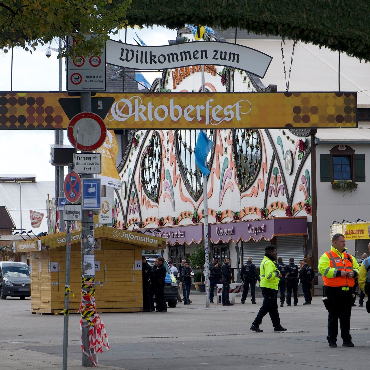 Die Wiesn blieb geschlossen. - Foto: Michael Faulhaber/dpa