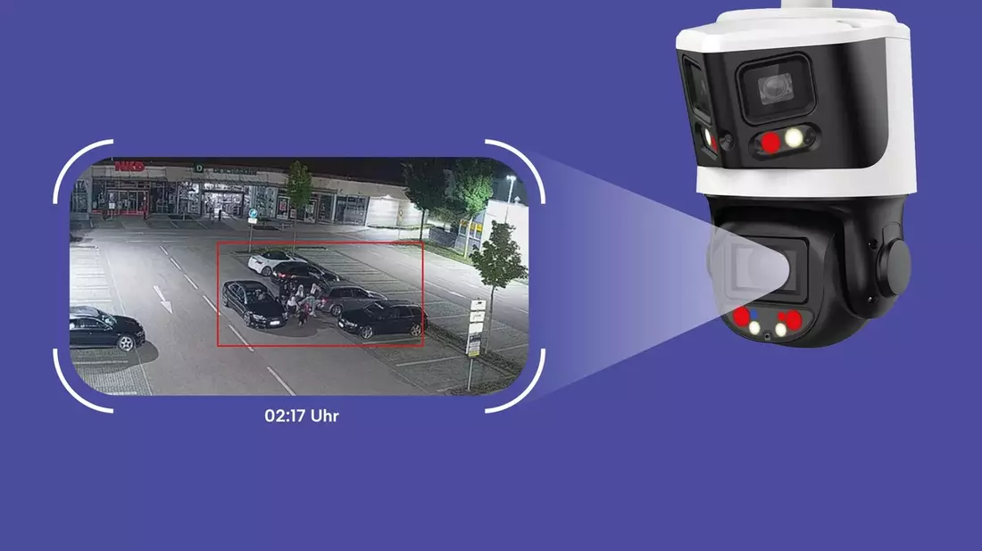 Expo Real: Wemolo stellt KI-System für Flächenmonitoring vor / Intelligente Kameras erkennen Müll und Vandalismus automatisch: Aus Free-Flow-Parkraum wird Asset-Management-Plattform mit Alert-Funktion - Bild: presseportal.de