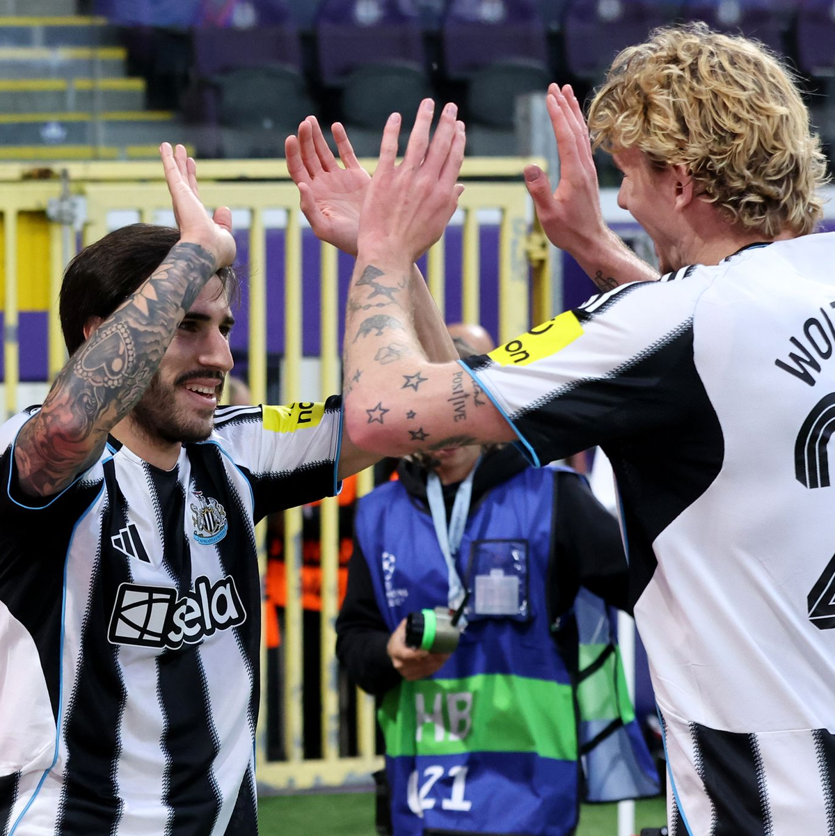 Nick Woltemade traf für Newcastle zur 1:0-Führung. - Foto: Peter Lous/PA Wire/dpa